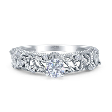 Beaded Filigree Ring